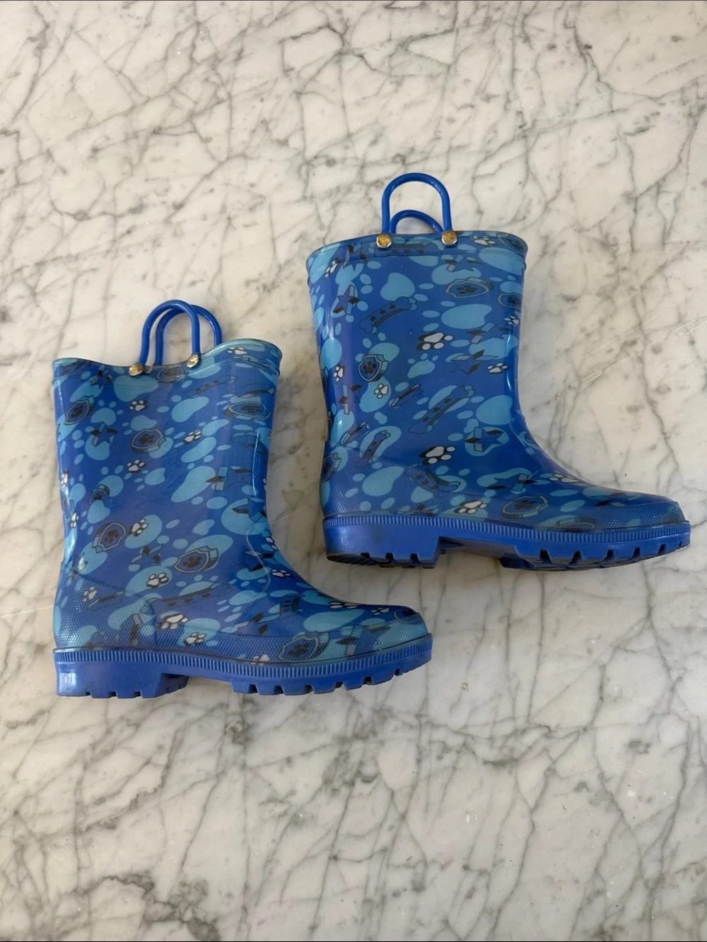 Kids Paw Patrol Rain Boots size 1 youth